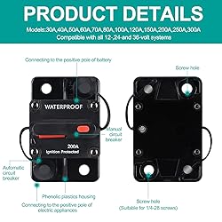 200 Amp Circuit Breaker,with Manual