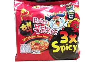 Samyang Hot Chicken Flavor Ramen Buldak 3X Spicy Instant Noodles