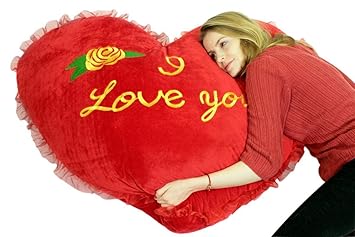 Buy Giant Valentine Heart Pillow 42 Inches I Love You Big Plush