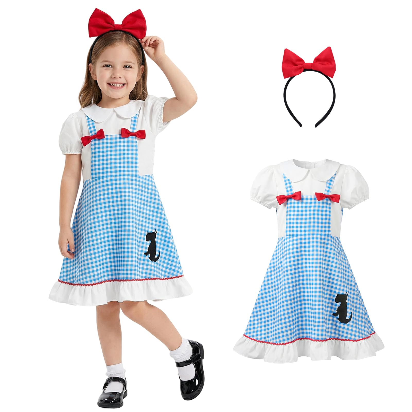 Apparlxer Checkered Cosplay Costume (130)