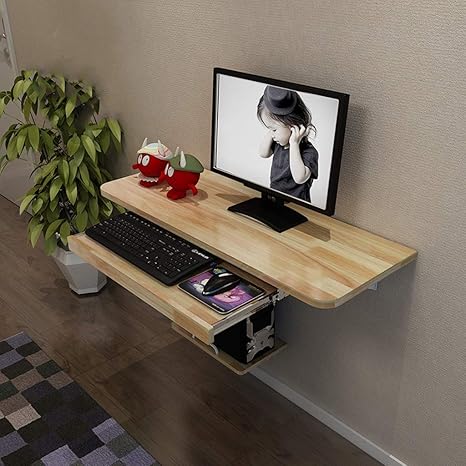 Amazon 壁掛けパソコンデスクブックテーブルフローティング棚ウォールシェルフリビングルーム寝室勉強部屋オフィスデスクゲームテーブル多機能ディスプレイ棚木製 色 1cm ローボード テレビ台 オンライン通販
