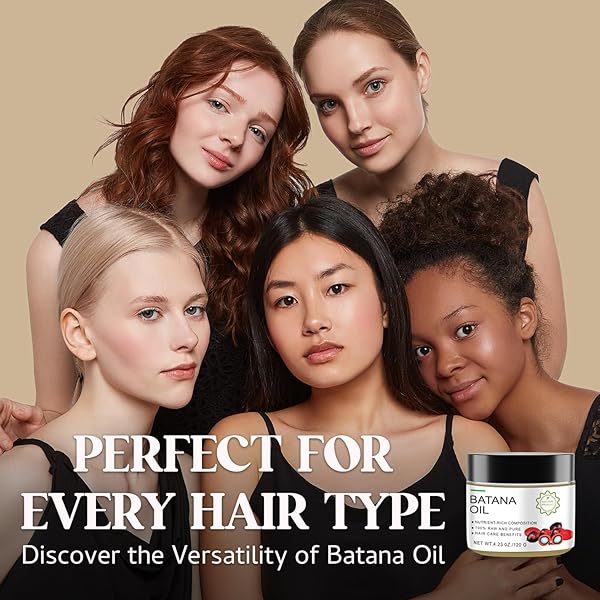SUPREH ORGANIC BATANA OIL FOR HAIR GROWTH: 100% NATURAL UNREFINED BATANA OIL FROM HONDURAS AS HAIR MASK BY DR. SEBI – HAIR REPAIR TREATMENT FOR DAMAGED HAIR, REDUCES HAIR LOSS, BROWN