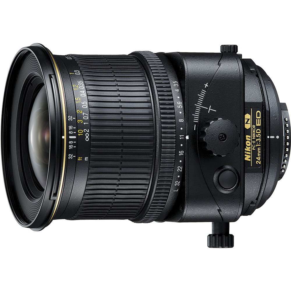 Nikon Pc-E fx NIKKOR 24mm F/3.5D ED Lente de zoom fijo para cámaras DSLR