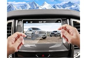 DSDFGH for 2014-2023 Ford F150 F-150 Screen Protector 8 Inch LCD Touch Screen Protector F250 F-250 F350 F-350 F450 F-450 F550 F-550 Super Duty HD Tempered Glass Anti-Scratch