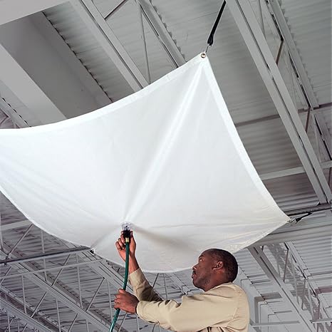 New Pig Tls366 2 X 2 Square Ceiling Tile Leak Diverter 1 Gpm Flow