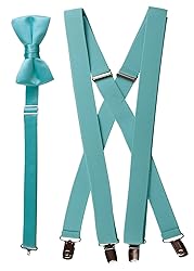 Tuxgear Boys Bow Tie and Suspender Set