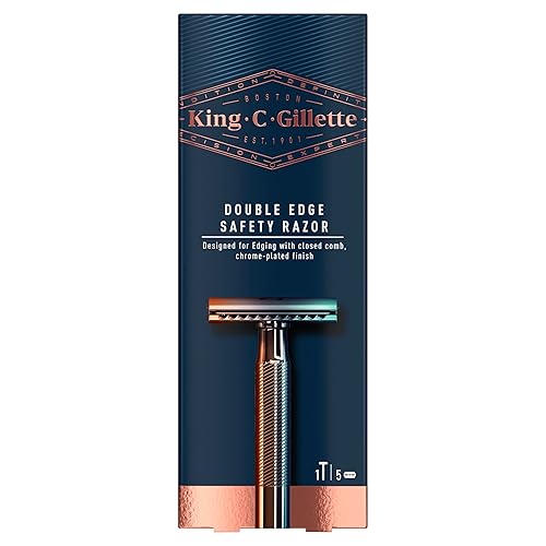 King C. Gillette Men’s Double Edge Safety Razor with Gillette’s Best ...