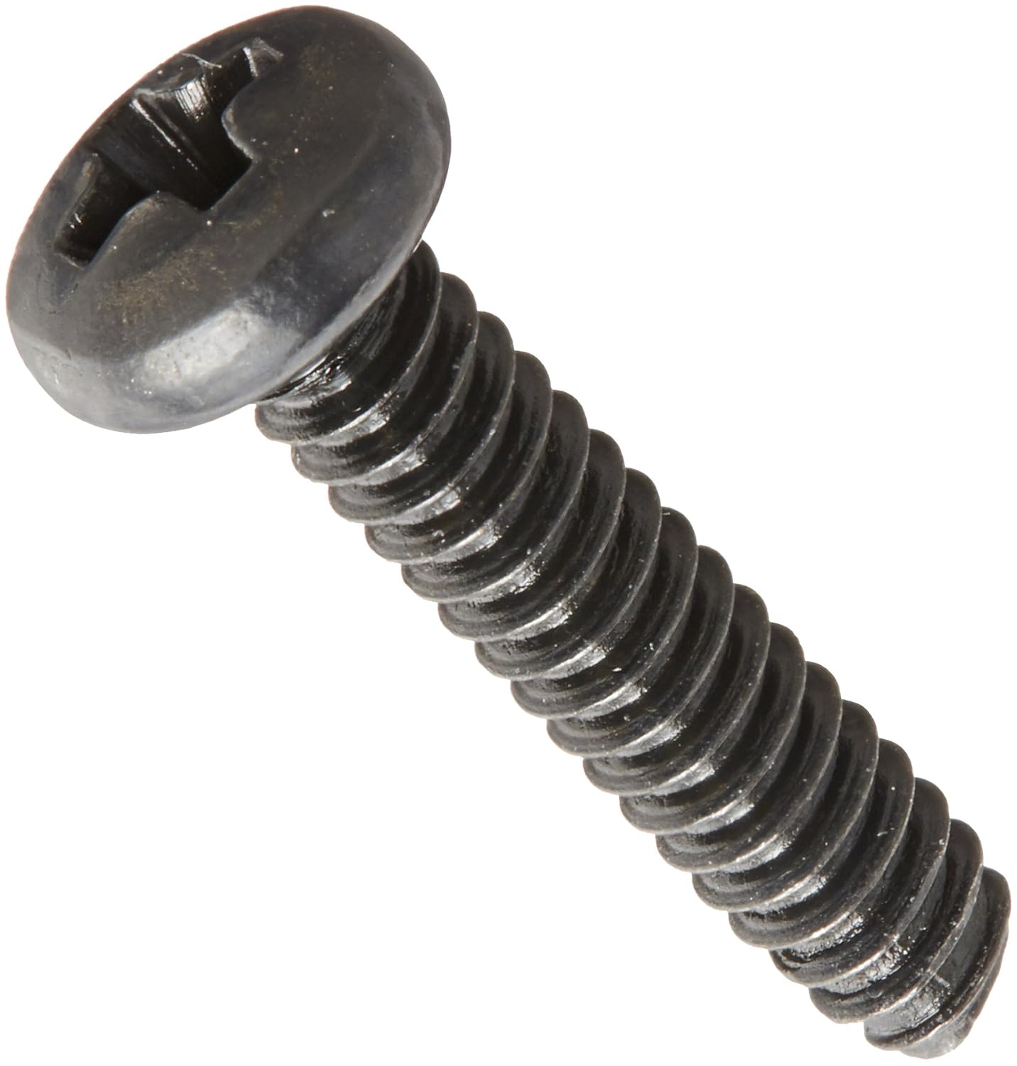 Small Parts 0408RPPB Steel Thread Rolling Screw for Metal Pack of 100