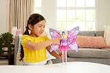 Barbie Dance and Flutter Doll 2-in-1 Transformation Butterfly Wings Purple Hair view 2