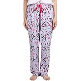 Kuromi Women's Punk Rabbit Allover Print Design Adult Lounge Pajama Pants For Men And Women