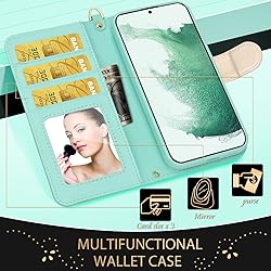 WWW Wallet Case Compatible with Samsung Galaxy S22