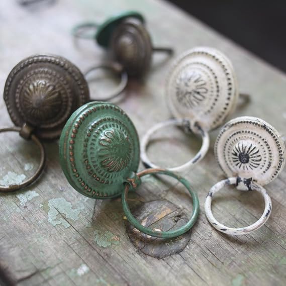 Tirador de cajón Didi, verde cobre, pequeño 3,5 cm (diámetro): Amazon