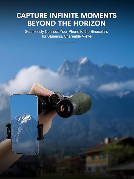 STAR CLOUD 15X55 UHD LIGHTWEIGHT BINOCULARS FOR ADULTS WITH UPGRADED PHONE ADAPTER, LARGE VIEW IPX7 WATERPROOF BINOCULARS FOR BIRD WATCHING, HUNTING, HIKING, STARGAZING (15X55)