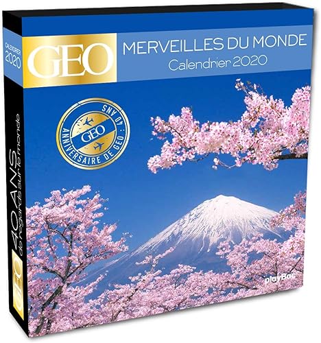 Download Calendrier 2020 spécial 40 ans Géo - Merveilles du monde PDF