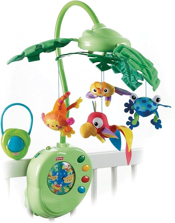 Fisher-Price - Móvil para cuna de hojas: Amazon.es: Bebé