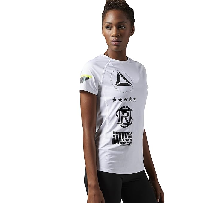 reebok t shirt donna