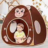 Kids Play Tent BOENBRO Pop Up Tent for Kids Foldable Play Tent Playhouse with Storage Bag Toddler Tents for Indoor and Outdoor Birthday Toy for Boys Girls