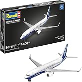 Revell 03809 Boeing 737-800 1:288 Scale Unbuilt/Unpainted Plastic Model Kit, White