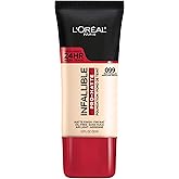 L'Oreal Paris Cosmetics Makeup Infallible Pro-Matte Liquid Longwear Foundation, True Porcelain, 1 fl oz.