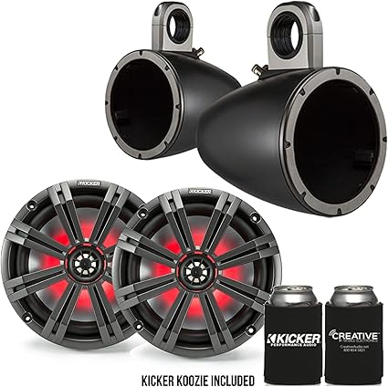 kicker led marine speakers