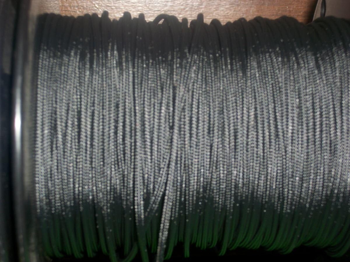 Black BCY #24 D Loop Rope Release Material 5'
