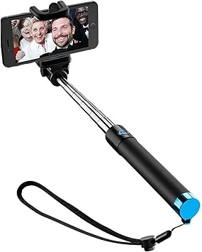 SHENTANG EU Selfie Stick [sans Pile sans Bluetooth] Perche de Selfie Perche  Selfie pour iPhone 7