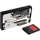 risingsaplings Compatible with PS2 SATA Interface Network Adaptor HDD Hard Disk Adapter 2.5" 3.5" and 64MB Free McBoot Memory Card 1.966 for FMCB
