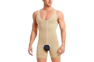 IFKODEI Men Shapewear Tummy Control Bodysuit Waist Trainer Full Body Shaper Fajas Compression Shirts Shorts Slim Belly