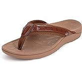 Joomra Women's Flip Flops Arch Support Orthotic Toe Post Thong Sandals