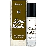 Well's Oil Roll-On Perfume Oil (Sugar Vanilla) | Oil-Based Fragrance | Long-Lasting Wear | Paraben-Free | 0.33 fl oz / 10 ml