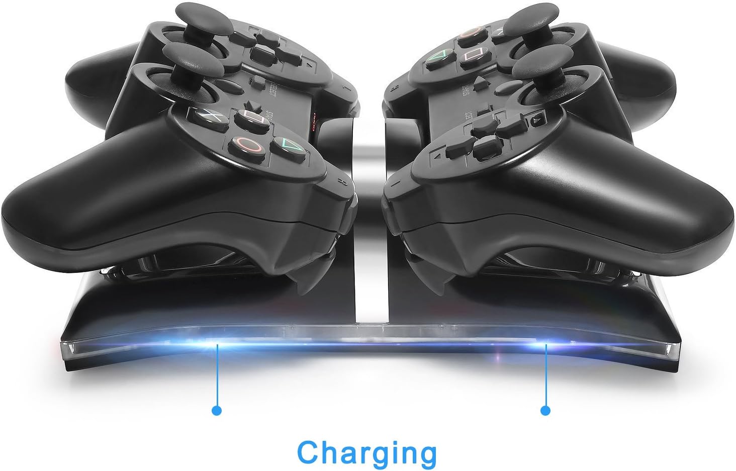 PS3 Controller Dual Charger Station,Charging Docking Station for Sony