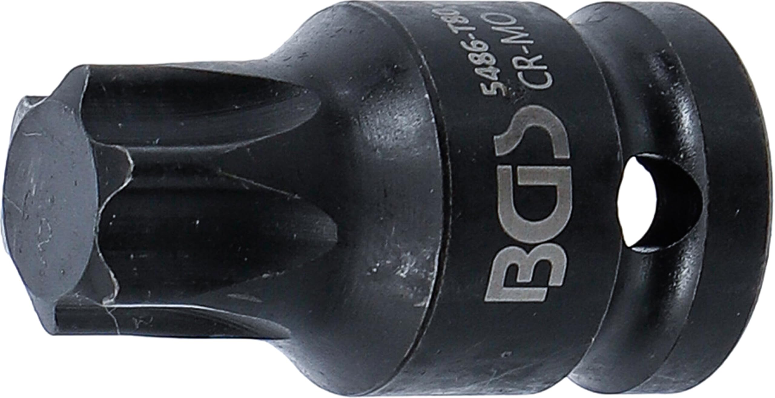 BGS 5486-T80 | Impact Bit Socket | length 42 mm | 12.5 mm (1/2") Drive | T-star (for Torx) T80