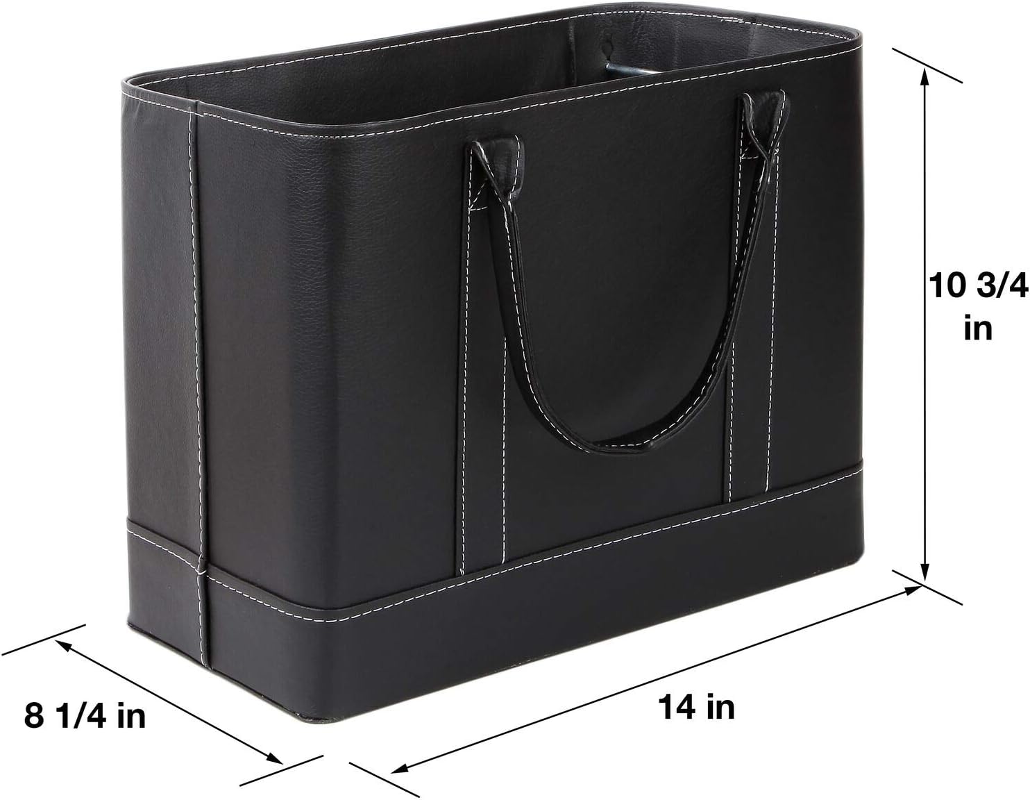 Chic File Organizers (Black) : Office Products