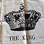 Gift Base Copricuscino In Lino 40x40 Cm - Queen Of F-King Tutto - Fodera Senza Imbottitura