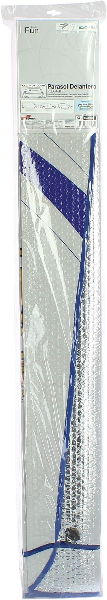 Sumex RMA0040 Front Sunshades, Real Madrid, 140X100 cm