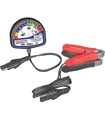 Hilka Tools 83610502 Tester Per Batteria E Alternatore Auto - 6 LED Per Sistemi 12V DC