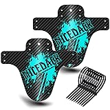 NICEDACK Bike Fender, 2PCS MTB Mud Guard Front and