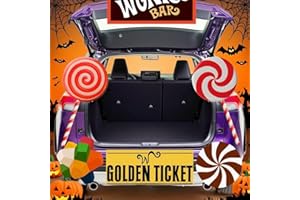 EXCELLANYARD Trunk or Treat Car Decorations Kit Candylandy Trunk or Treat for Chocolate Factory Decor
