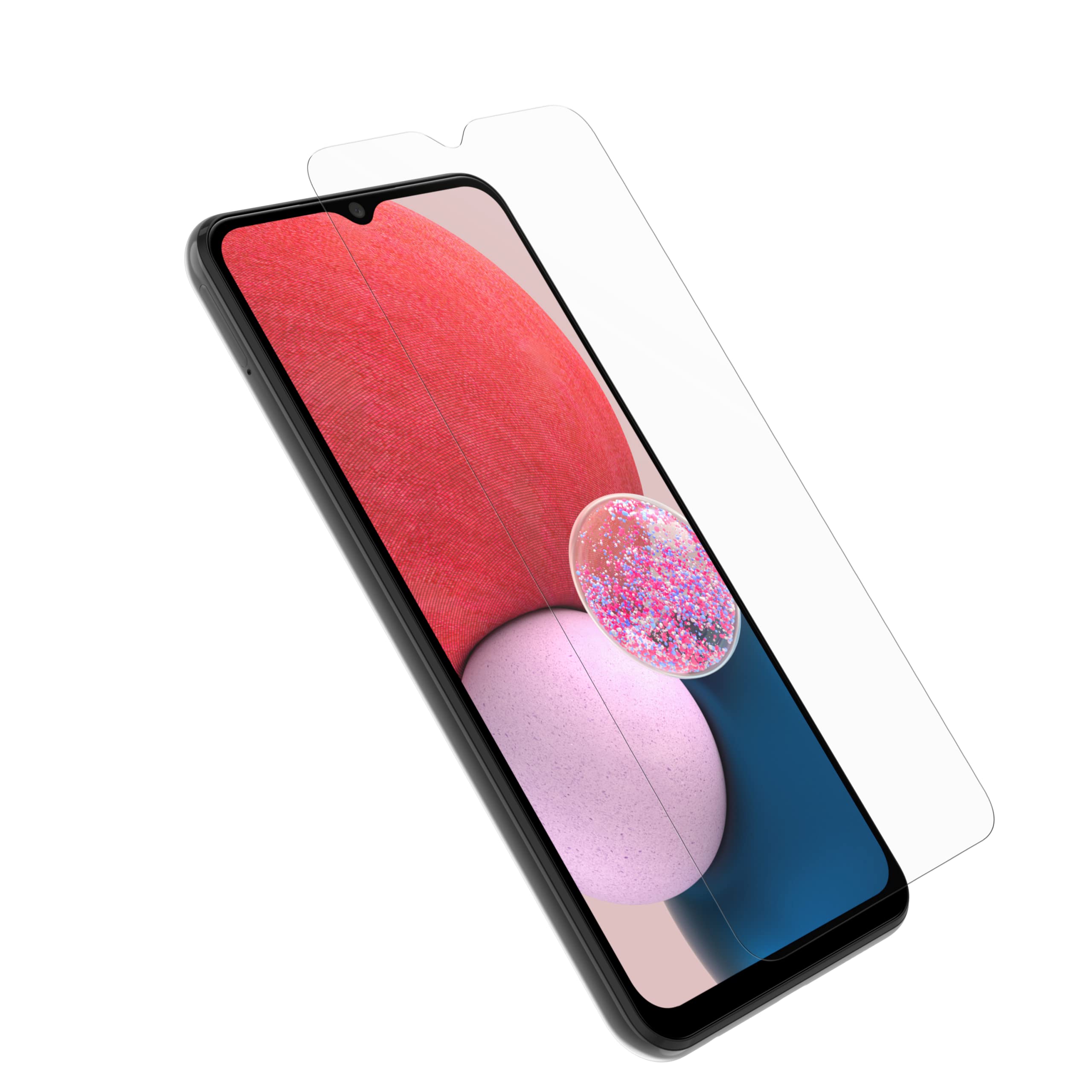 OtterBox Trusted Glass Screen Protector for Samsung Galaxy A13, Tempered Glass, Scratch Protection, Drop Defense for Shatter Protection, Non-Retail Packaging