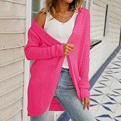 ADJHDFH White Cardigan Sweaters For Women Cardigan