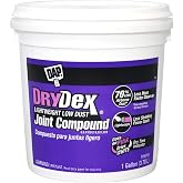 DAP DryDex Lightweight Low Dust Joint Compound, Pink/White, 1 Gal (7079810120)