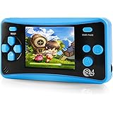 QoolPart Handheld Game Console, 182 in 1 Retro Console Game 2.5" Screen Arcade Game, No Need WiFi Mini Game System TV-Output 