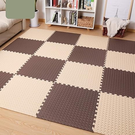 Amazon カラフル ジョイントマット サイドパーツ付 パズルマット おしゃれ 赤ちゃん キッズ ベビー 子供部屋 カラー フロアマット 軽量 オールシーズン プレイマット サイドパーツ付き 30 30 1 2cm 24 床暖房対応 防音 厚め ジョイントフロアマット ジョイントマット