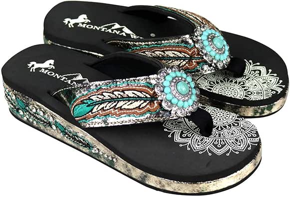montana west flip flops amazon