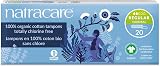 natracare Organic Cotton Tampons Regular Absorbency Without Applicator 20 view 1