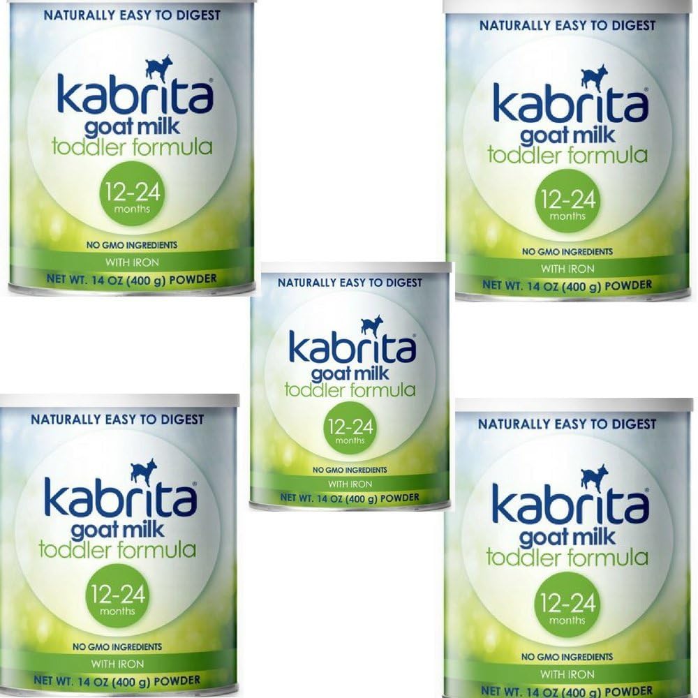 Kabrita Goat Milk Toddler Formula - Powder - 14 oz Size: 14 oz Model: (Newborn, Child, Infant) (Pack of 5)