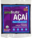 Amafruits Acai Berry Puree - Pure & Unsweetened - 24 Smoothie Packs