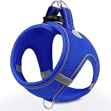 Joytale Step in Dog Harness Navy XXS Reflective Breathable Easy Walk