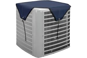 Homydom Air Conditioner Cover for Outside Units,AC Cover for Outdoor Central Unit Top,Air Conditioner Cover Waterproof Material, Snow-Resist,32 x 32 Inches