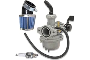 PZ22 Carburetor PZ22 Carb & Air Filter Compatible with For 110cc 125cc Dirt Bikes Pit Bike Monkey Scooter ATV Quad Go Karts by HAOFANG